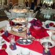 Completed Table - Red & Purple